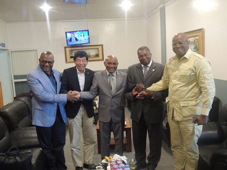 10e édition des directeurs généraux de douanes de l’UA / Albert M. Muchanga et Kunio Mikuriya se trouvent déjà à Moroni
